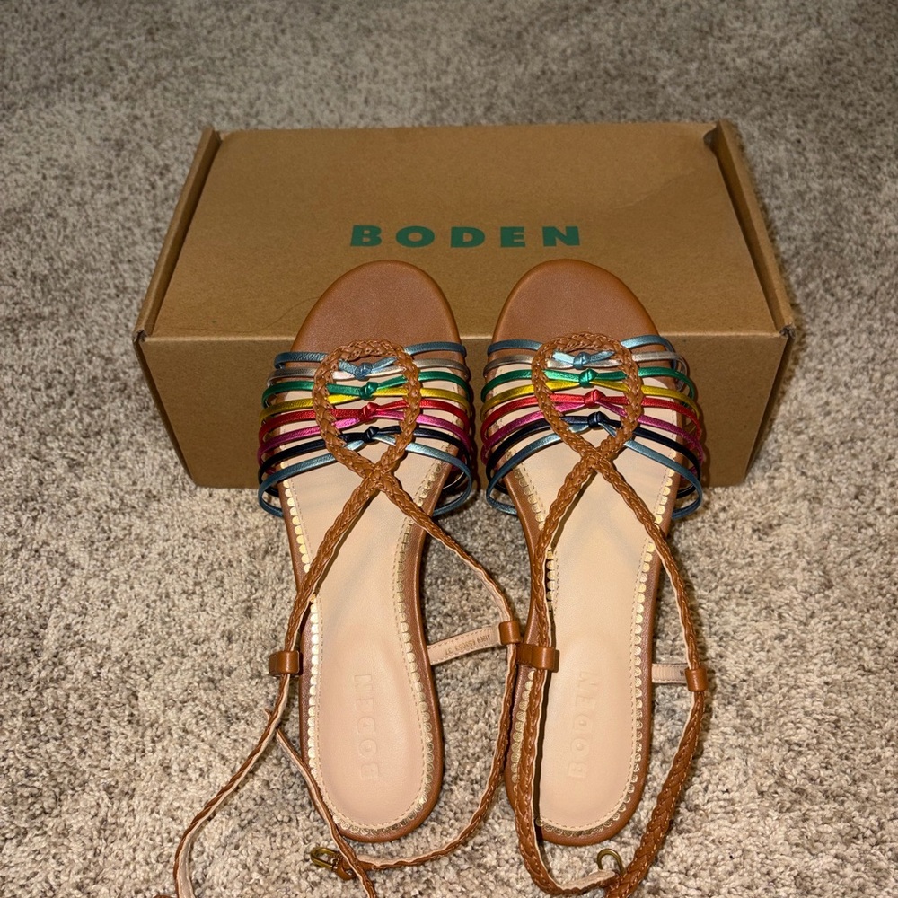 Boden Multi strap sandal